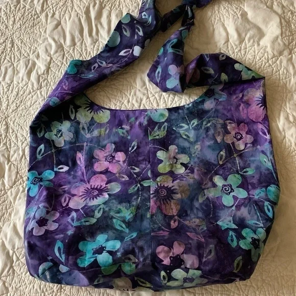 ❤️ NEW Handmade beautiful BOHO Hobo bag. Lined. ❤️ - Picture 8 of 9